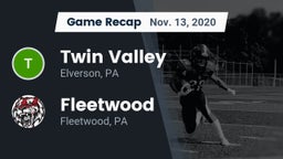 Recap: Twin Valley  vs. Fleetwood  2020