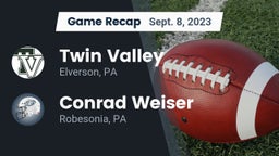 Recap: Twin Valley  vs. Conrad Weiser  2023