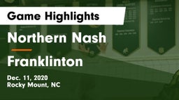 Northern Nash  vs Franklinton  Game Highlights - Dec. 11, 2020