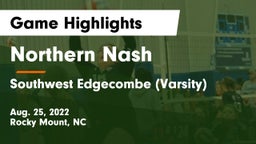 Northern Nash  vs Southwest Edgecombe (Varsity) Game Highlights - Aug. 25, 2022
