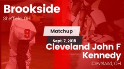 Matchup: Brookside vs. Cleveland John F Kennedy  2018