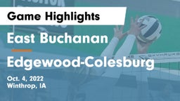 East Buchanan  vs Edgewood-Colesburg  Game Highlights - Oct. 4, 2022