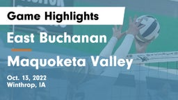 East Buchanan  vs Maquoketa Valley  Game Highlights - Oct. 13, 2022