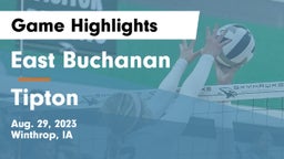 East Buchanan  vs Tipton  Game Highlights - Aug. 29, 2023