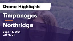 Timpanogos  vs Northridge  Game Highlights - Sept. 11, 2021