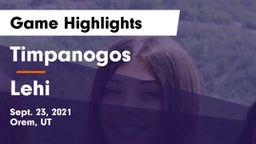 Timpanogos  vs Lehi  Game Highlights - Sept. 23, 2021