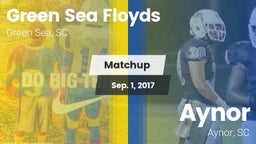 Matchup: Green Sea Floyds vs. Aynor  2017