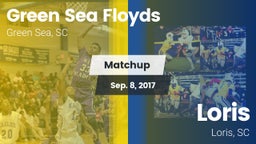 Matchup: Green Sea Floyds vs. Loris  2017