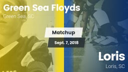 Matchup: Green Sea Floyds vs. Loris  2018