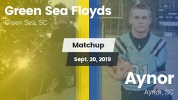 Matchup: Green Sea Floyds vs. Aynor  2019