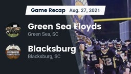 Recap: Green Sea Floyds  vs. Blacksburg  2021