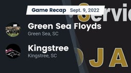 Recap: Green Sea Floyds  vs. Kingstree  2022