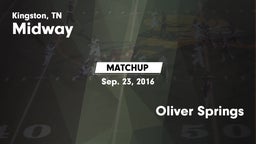 Matchup: Midway vs. Oliver Springs 2016