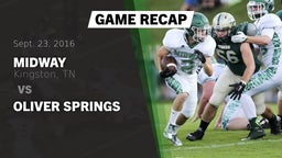 Recap: Midway  vs. Oliver Springs 2016