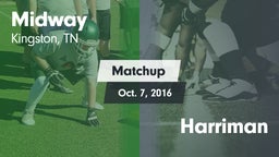 Matchup: Midway vs. Harriman 2016