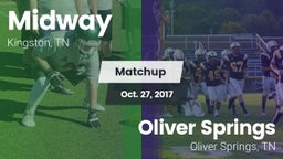 Matchup: Midway vs. Oliver Springs  2017