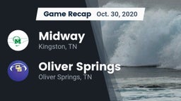 Recap: Midway  vs. Oliver Springs  2020