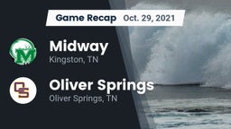 Recap: Midway  vs. Oliver Springs  2021