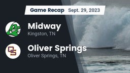 Recap: Midway  vs. Oliver Springs  2023