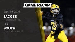 Recap: Jacobs  vs. South  2016