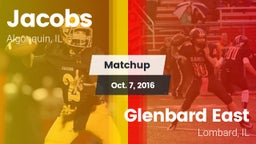 Matchup: Jacobs vs. Glenbard East  2016