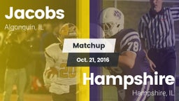 Matchup: Jacobs vs. Hampshire  2016