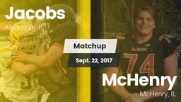 Matchup: Jacobs vs. McHenry  2017