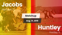 Matchup: Jacobs vs. Huntley  2018
