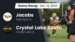 Recap: Jacobs  vs. Crystal Lake South  2018