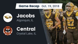 Recap: Jacobs  vs. Central  2018
