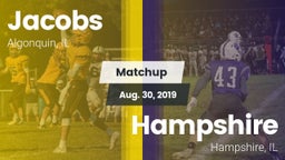 Matchup: Jacobs vs. Hampshire  2019