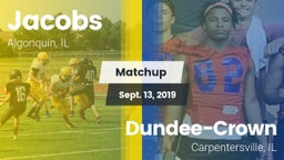 Matchup: Jacobs vs. Dundee-Crown  2019