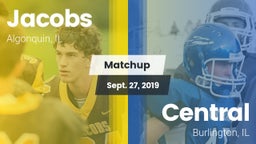 Matchup: Jacobs vs. Central  2019