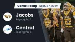 Recap: Jacobs  vs. Central  2019