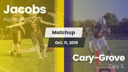 Matchup: Jacobs vs. Cary-Grove  2019