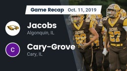 Recap: Jacobs  vs. Cary-Grove  2019