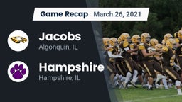 Recap: Jacobs  vs. Hampshire  2021