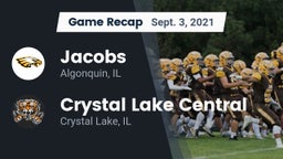 Recap: Jacobs  vs. Crystal Lake Central  2021