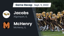 Recap: Jacobs  vs. McHenry  2022