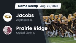 Recap: Jacobs  vs. Prairie Ridge  2023