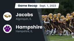 Recap: Jacobs  vs. Hampshire  2023