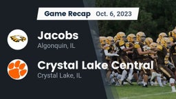 Recap: Jacobs  vs. Crystal Lake Central  2023
