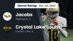 Recap: Jacobs  vs. Crystal Lake South  2023
