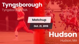 Matchup: Tyngsborough High vs. Hudson  2015