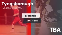 Matchup: Tyngsborough High vs. TBA 2015