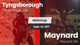 Matchup: Tyngsborough High vs. Maynard  2017