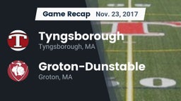Recap: Tyngsborough  vs. Groton-Dunstable  2017