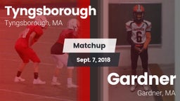 Matchup: Tyngsborough High vs. Gardner  2018