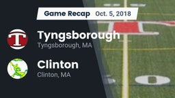 Recap: Tyngsborough  vs. Clinton  2018