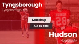 Matchup: Tyngsborough High vs. Hudson  2018